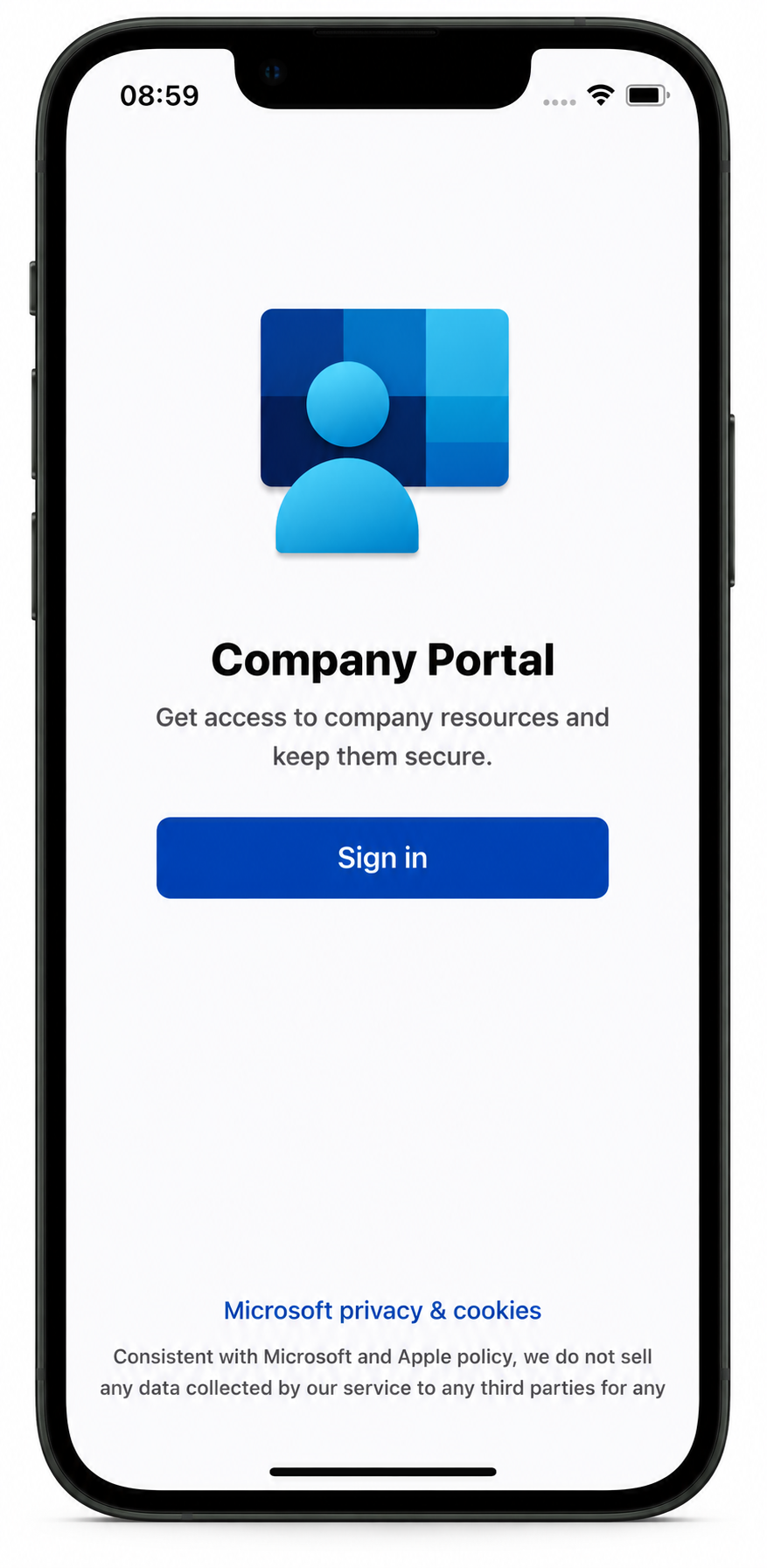 Company Portal app